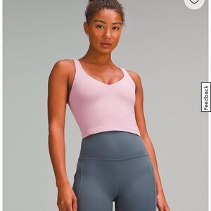 lululemon Align™ Tank Top
Light Support, A/B Cup in color rose blush size 2